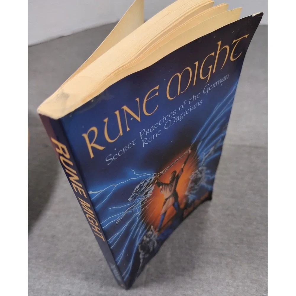 1994 Rune Might Edred Thorsson First Edition Secret Practices German Magicians‎